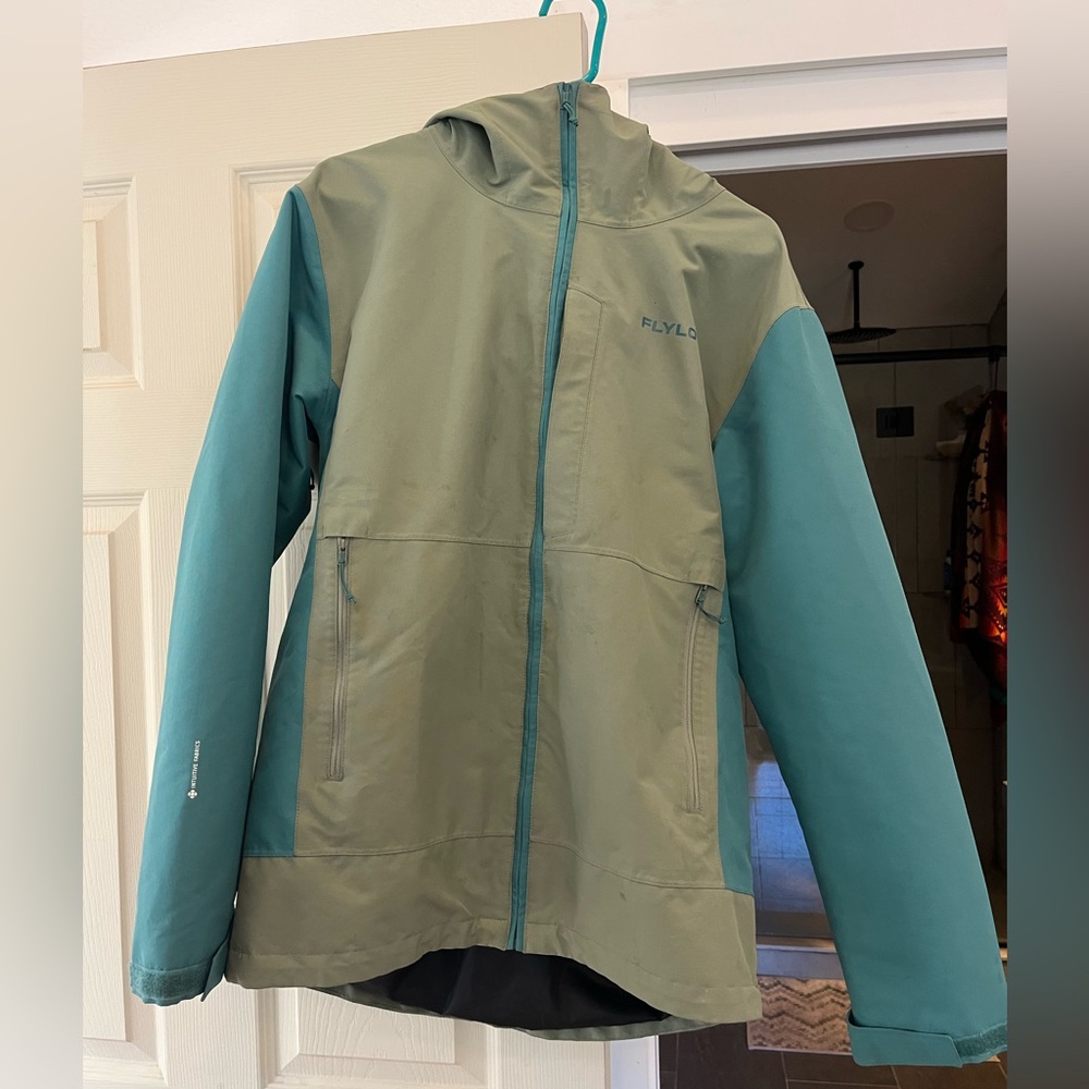 Flylow Green Hooded Jacket